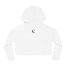 Load image into Gallery viewer, Cropped Hoodie Sweatshirt for Women with Cropped Design and Ribbed Cuffs