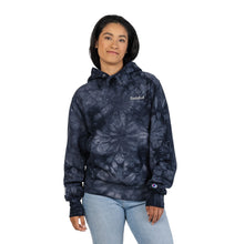 将图片加载到图库查看器,Tie-Dye Champion Hoodie - Cozy and Stylish Unisex Embroidered Sweater