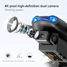 将图片加载到图库查看器,Drone HD Dual Camera, WiFi FPV Foldable RC Quadcopter