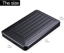 Load image into Gallery viewer, MaxOne Portable HDD – 500GB (Black)