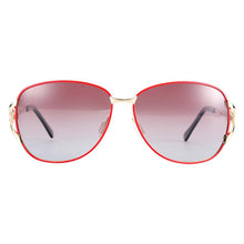 Load image into Gallery viewer, Elegant Women Gradient Luxury Polarized Sunglasses Luxury Round Eyewear With Metal High Quality Frame lunette de soile