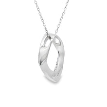 Load image into Gallery viewer, Genuine .02ct Diamond Fashion Pendants Sterling Silver