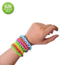 Load image into Gallery viewer, 626 Piece Set Colorful Loom Bandz and Tools