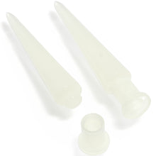 Load image into Gallery viewer, 2 in 1 Glow in Dark Interchangeable Screw Fit Plug and Taper Set