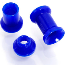 Load image into Gallery viewer, Blue 2 in 1 Interchangeable Screw Fit Plug and Taper Set