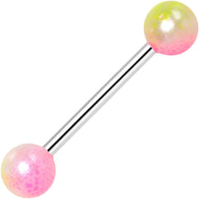 Load image into Gallery viewer, Multi Color Fun Fade Barbell Tongue Ring Set of 4