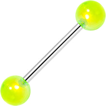 Load image into Gallery viewer, Multi Color Translucent Blast Ball Barbell Tongue Ring Set of 4