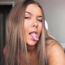 Load image into Gallery viewer, Rose Gold Tone and Black Two Tone Tongue Ring