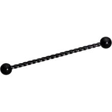 Load image into Gallery viewer, Ruffled Feathers Dual Swans Industrial Barbell Set of 2