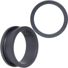Load image into Gallery viewer, Brown Matte Silicone Screw Fit Tunnel Plug Set 6mm to 25mm