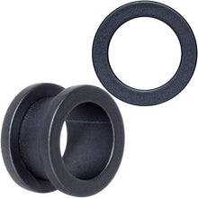 Load image into Gallery viewer, Brown Matte Silicone Screw Fit Tunnel Plug Set 6mm to 25mm