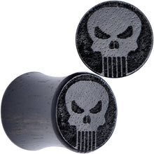 Load image into Gallery viewer, Licensed Marvel Punisher Iron Wood Saddle Plug Set