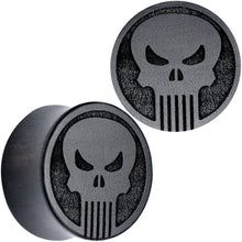 Load image into Gallery viewer, Licensed Marvel Punisher Iron Wood Saddle Plug Set