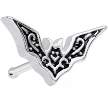 将图片加载到图库查看器,20G 1/4 Halloween Bat Nose Bone