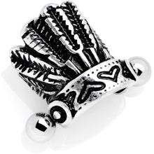 Load image into Gallery viewer, 16G 1/2 Southwestern Feather Headdress Cuff Cartilage Earring