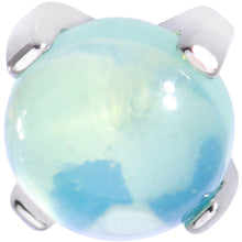 将图片加载到图库查看器,16G 5/16 Green Jade Internally Threaded Labret Monroe Tragus