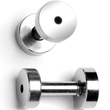 将图片加载到图库查看器,2G Steel Double Flare Screw Fit Tunnel Plug Set