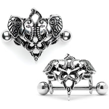将图片加载到图库查看器,14G 9/16 Dueling Elephants Nipple Shield Set