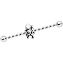 Load image into Gallery viewer, 14G Evil Ancient Octopus Of The Deep Industrial Barbell 38mm