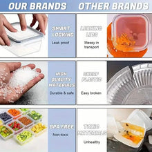 将图片加载到图库查看器,48-Piece Food Storage Container Set – Stackable, Microwave Safe, BPA Free