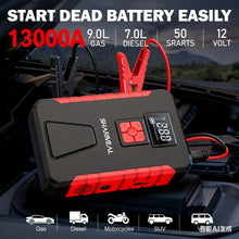 将图片加载到图库查看器,Portable Car Jump Starter with Air Compressor