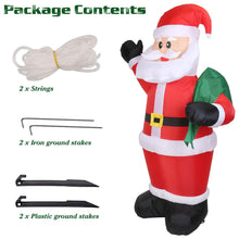 将图片加载到图库查看器,6.4ft Inflatable Christmas Giant Santa Claus