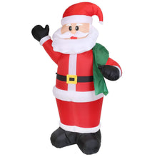 将图片加载到图库查看器,6.4ft Inflatable Christmas Giant Santa Claus