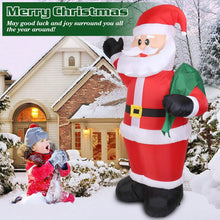 将图片加载到图库查看器,6.4ft Inflatable Christmas Giant Santa Claus