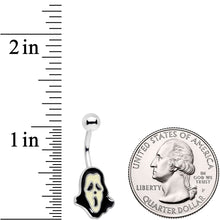 将图片加载到图库查看器,Scary Scream for Me Ghost Belly Ring