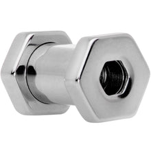 Load image into Gallery viewer, 4G Geometric Hexagon Screw Fit Tunnel Plug Set