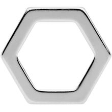 Load image into Gallery viewer, 5/8 Geometric Hexagon Screw Fit Tunnel Plug Set