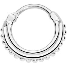 将图片加载到图库查看器,16G 3/8 Delicate Details Hinged Septum Ring
