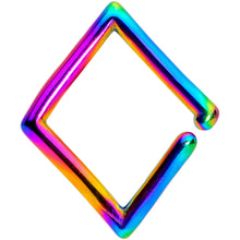 将图片加载到图库查看器,16G Rainbow Rhombus Closure Ring