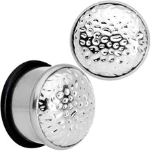 将图片加载到图库查看器,Hammered Finish Single Flare Plug Set 6mm to 16mm Sizes