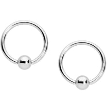 Load image into Gallery viewer, 14G 9/16 Santa Captive Barbell Nipple Ring Set of 4
