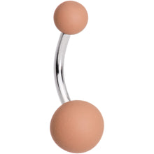 将图片加载到图库查看器,Subtle Simple Matte Belly Ring Set of 4