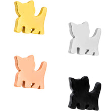 Load image into Gallery viewer, 16G 5/16 Multicolor Internally Threaded Kitty Cat Labret Set of 4