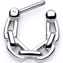 将图片加载到图库查看器,16G 1/4 Chain Link Hinged Septum Clicker