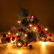 Load image into Gallery viewer, 6.5Ft. 20 LED Christmas Garland with Lights