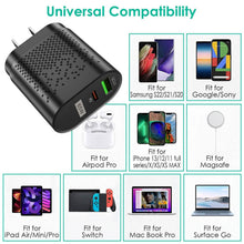 Load image into Gallery viewer, 65W Type C Fast Wall Charger PD QC3.0 Adapter