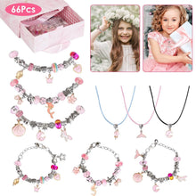 将图片加载到图库查看器,66-Pieces: Charm Bracelet Making Kit