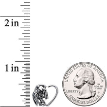 Load image into Gallery viewer, 16G 3/8 Crouching Dragon Right Heart Closure Ring