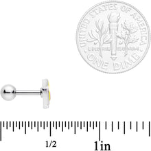 将图片加载到图库查看器,16G 1/4 Yellow Easter Chick Cartilage Tragus Earring