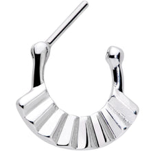 Load image into Gallery viewer, 16G 5/16 Graceful Fan Septum Clicker