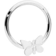 将图片加载到图库查看器,16G 3/8 Spring Butterfly Hinged Segment Ring