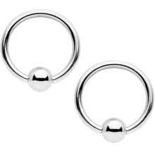 Load image into Gallery viewer, 14G Clear Gem Squirrel BCR Barbell Nipple Ring Set of 4