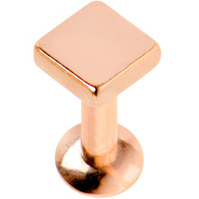 Load image into Gallery viewer, 3/16 Gold Tone Rhombus Internally Threaded Daith Cartilage Tragus