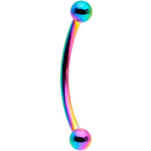 将图片加载到图库查看器,16G 9/16 Rainbow Curved Barbell