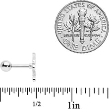 Load image into Gallery viewer, 16G 1/4 Pastel Unicorn Cartilage Tragus Earring