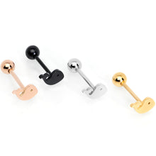 Load image into Gallery viewer, Multicolor Whale Barbell Tongue Ring Set of 4